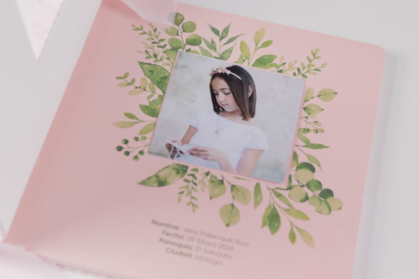 Libro de firmas - Comunión / Bautizo - Vichy