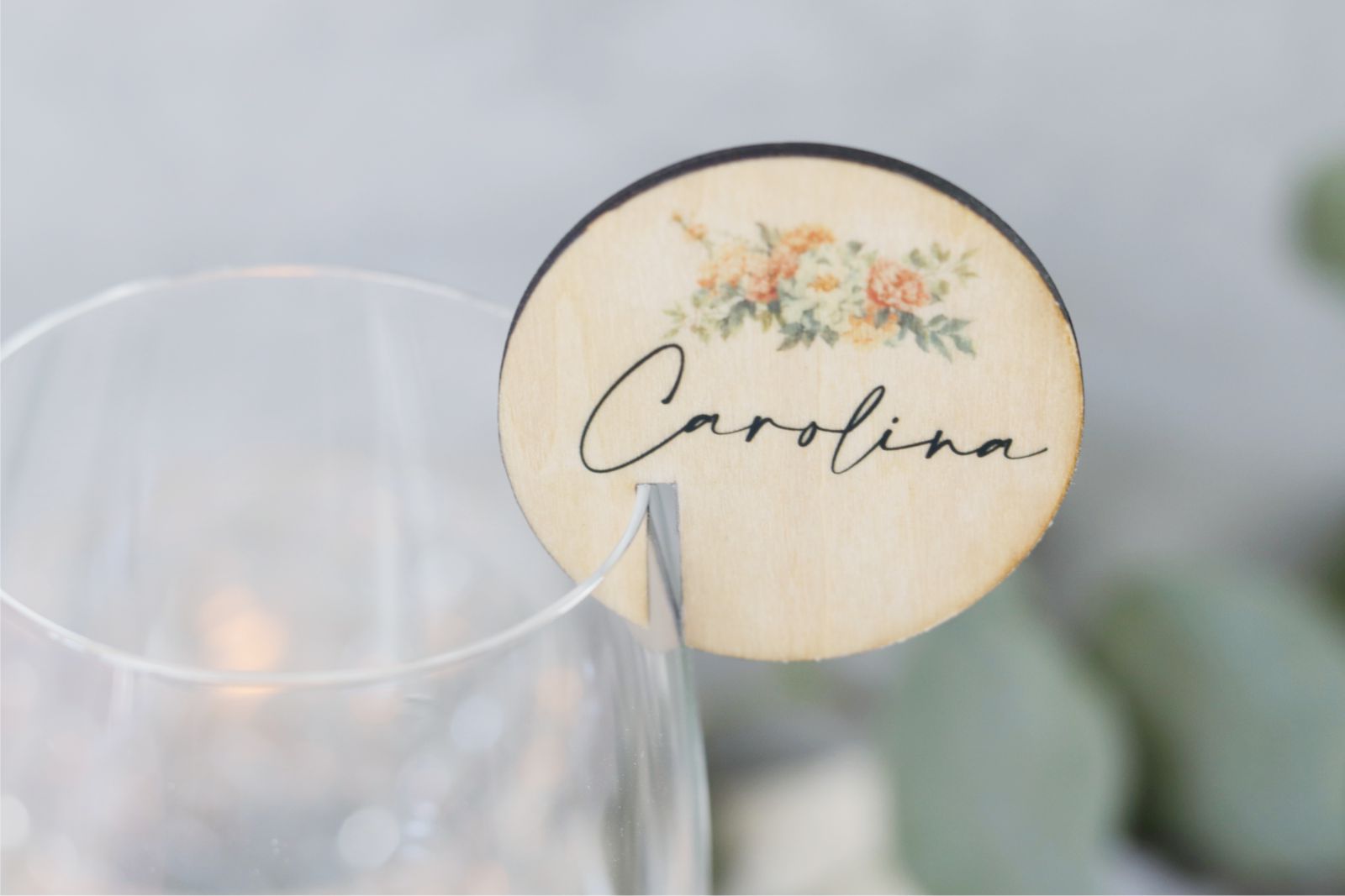 Marcacopas personalizado - AMATISTA