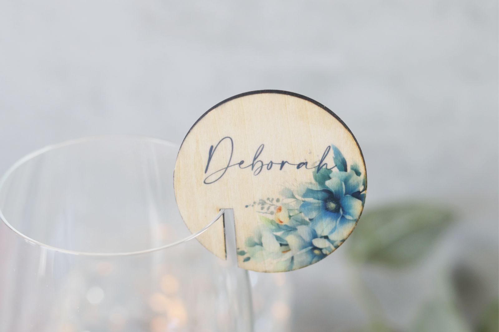Marcacopas personalizado - CELESTE