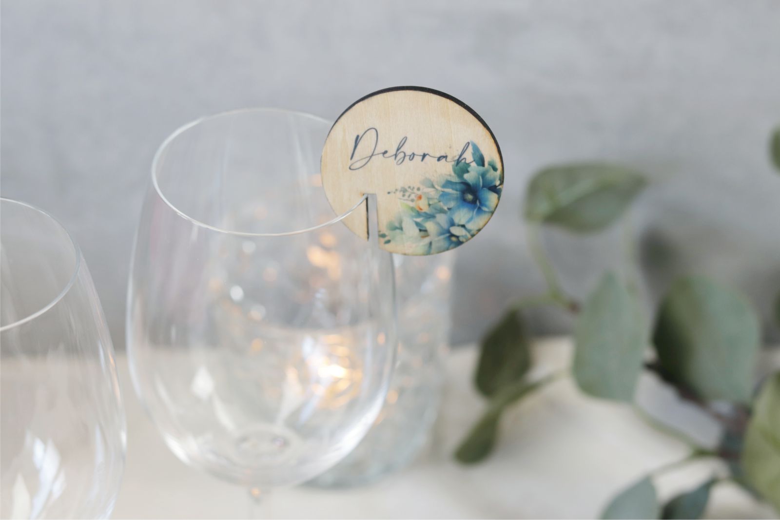 Marcacopas personalizado - CELESTE
