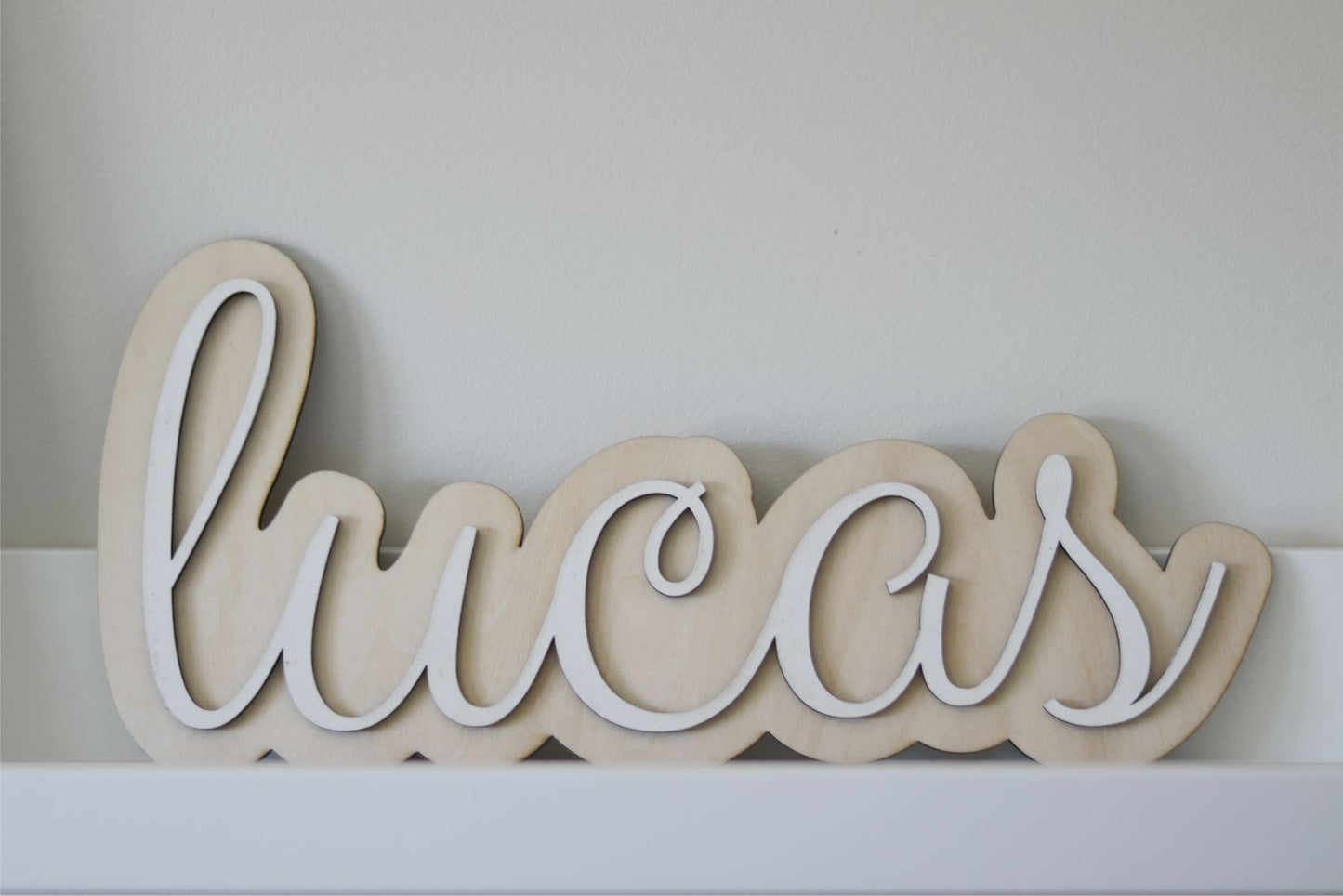 Nombre decorativo - LUCAS