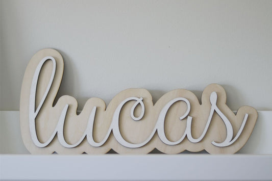 Nombre decorativo - LUCAS