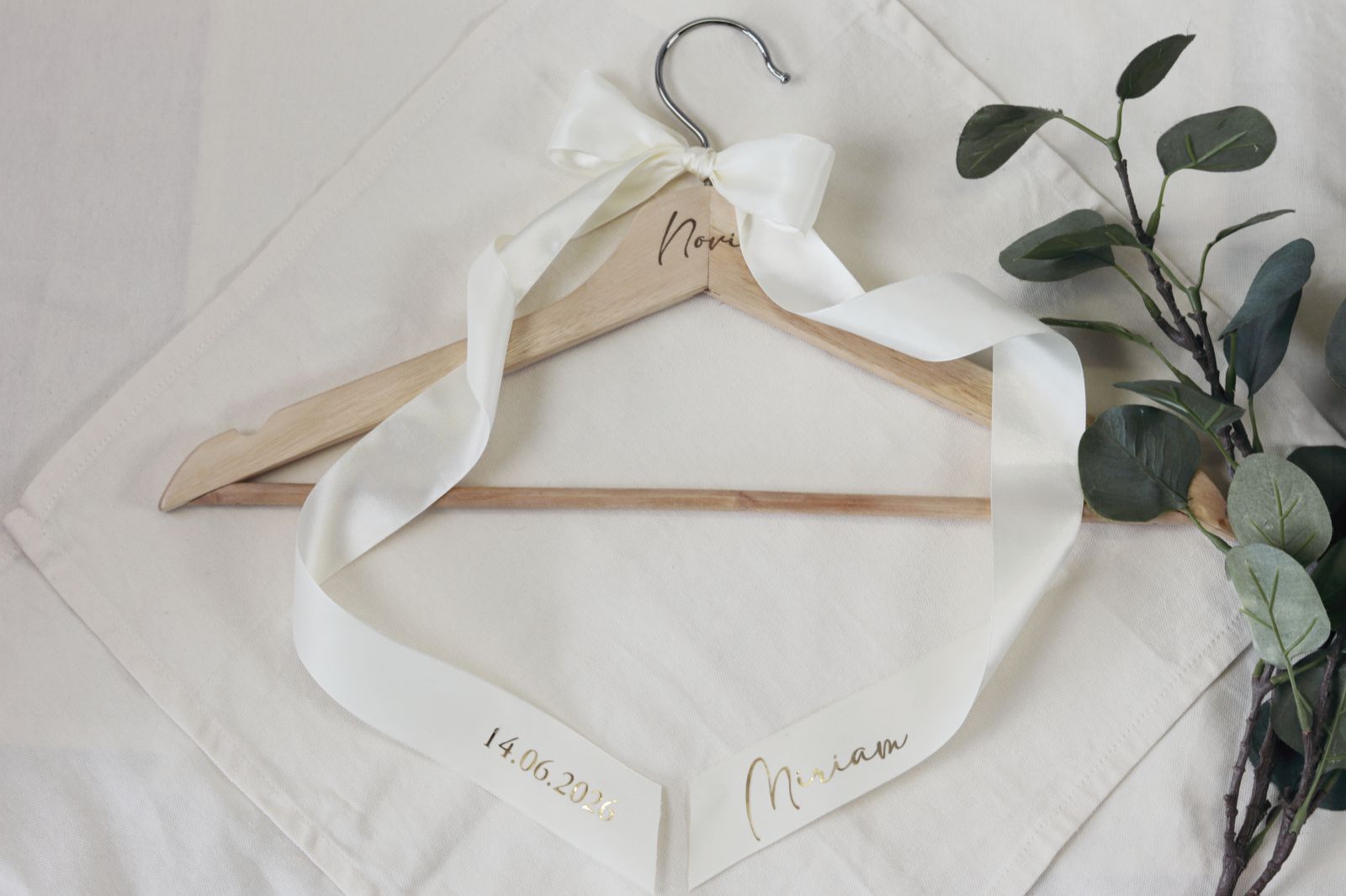 Percha con Lazo Personalizado