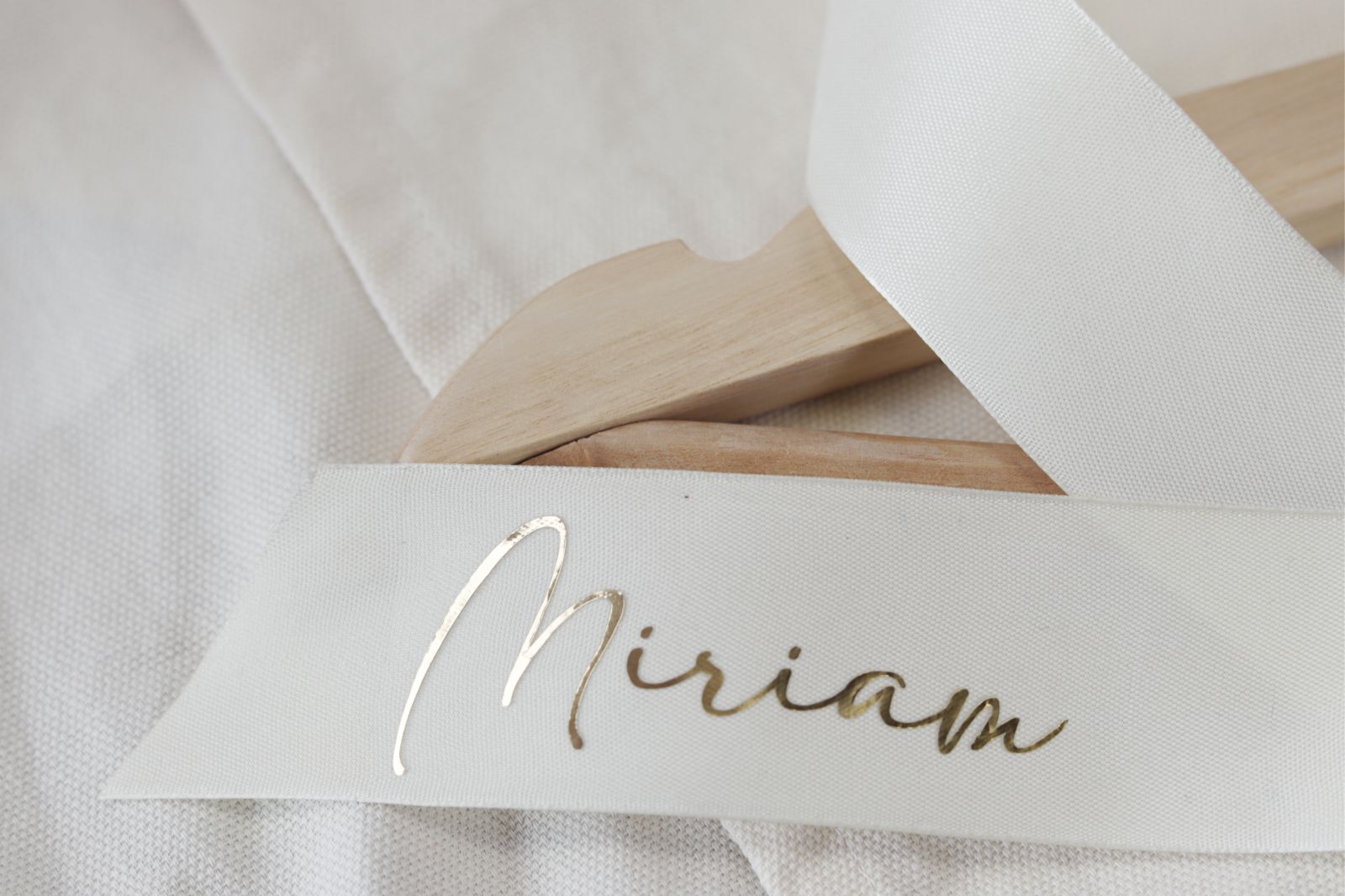 Percha con Lazo Personalizado