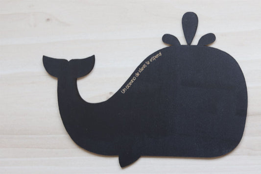 Pizarra personalizable - BALLENA