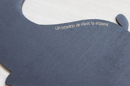 Pizarra personalizable - BALLENA