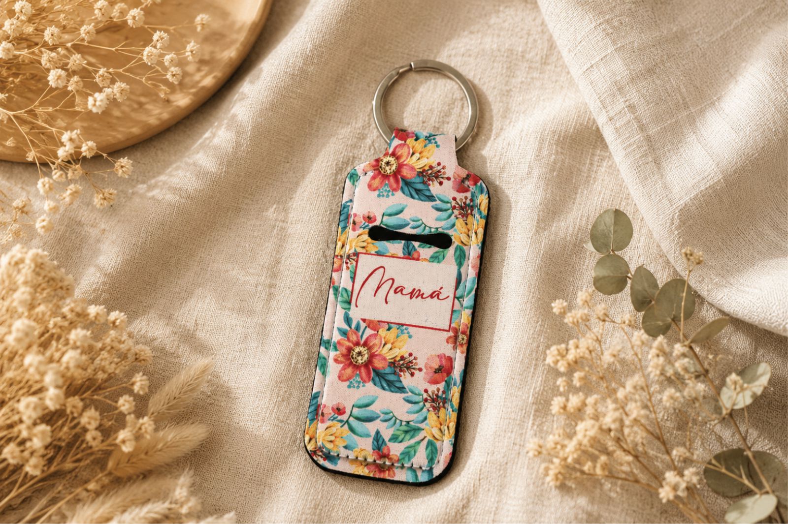 Llavero Portalabial Tropical Personalizado | Detalle Original para Eventos